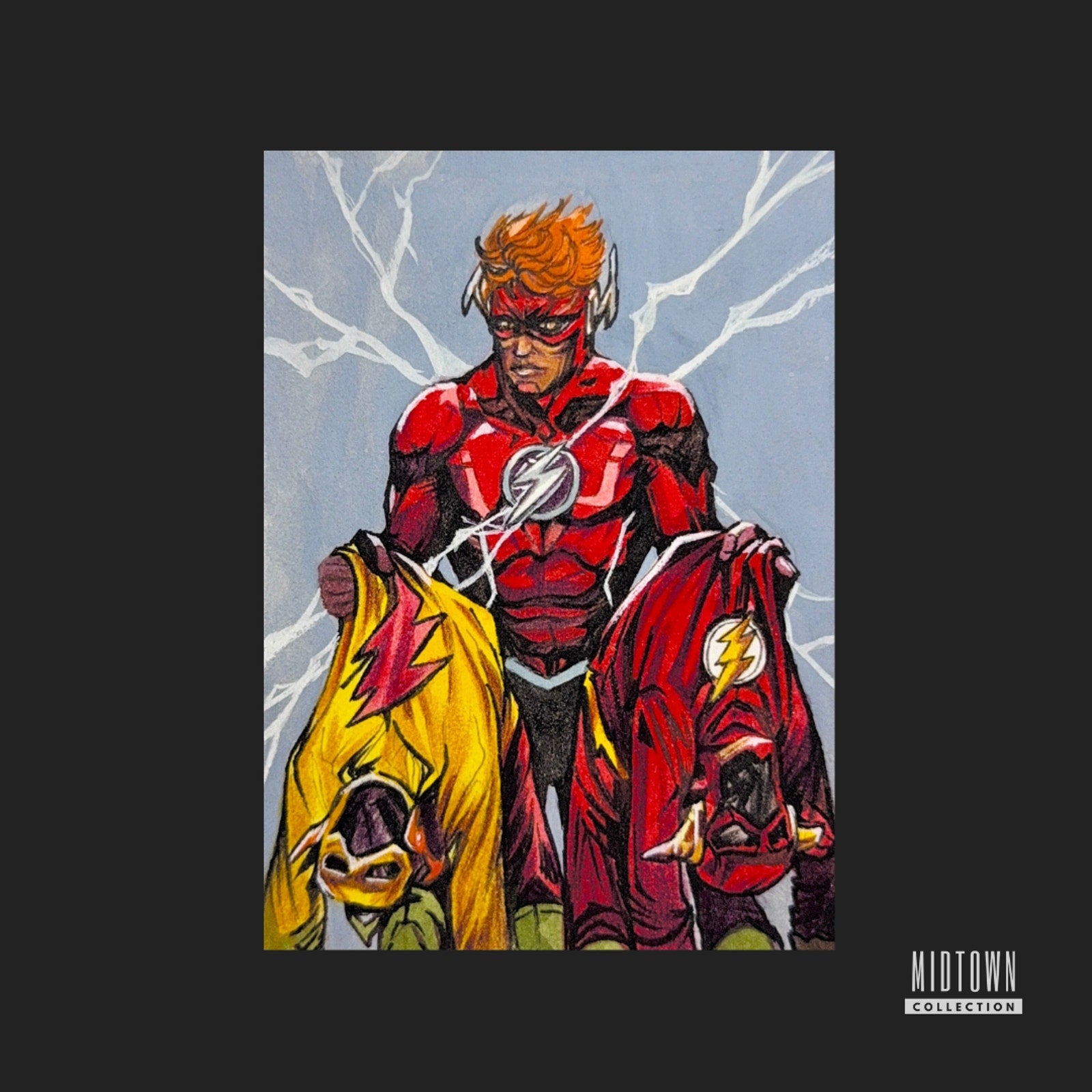 Flash - DC - 1/1 Original Artist Sketch Card (Signed)