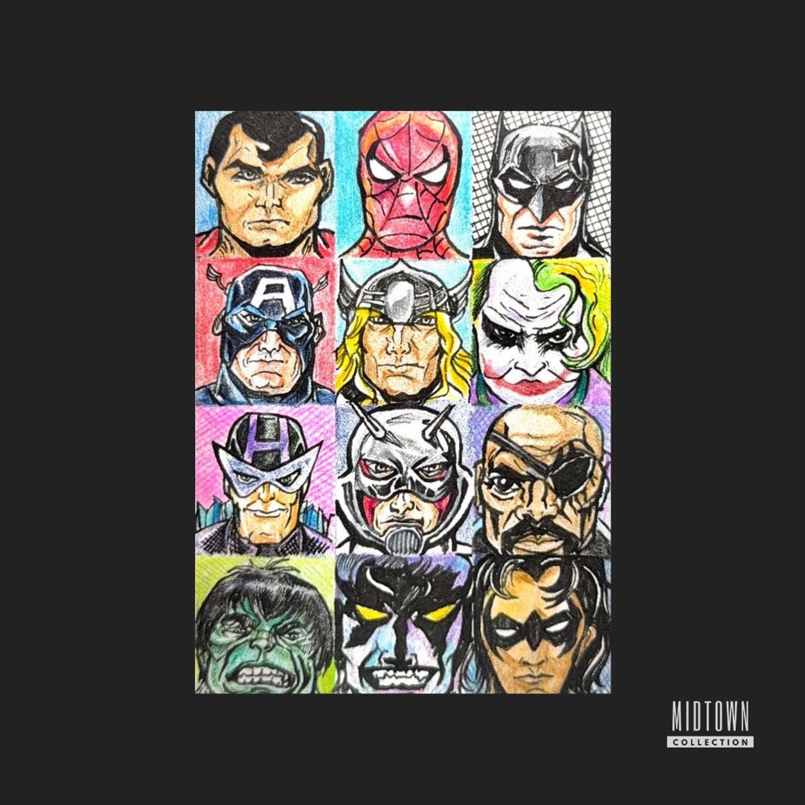 Marvel/DC Universe - Marvel - 1/1 Original Artist Sketch Card (Signed)